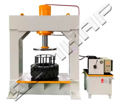 Пресс гидравлический для запрессовки цельнолитых шин ZYZG-150 (150t; 380v)