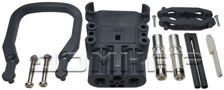 Штепсельный разъем REMA DIN 320A розетка Rema 95615-05 с ручкой, с вспомогательными контактами (сечение кабеля 50мм)