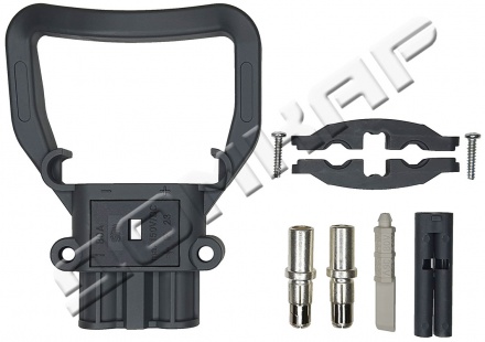 Штепсельный разъем REMA DIN 80А розетка с ручкой Rema 95309-01 (сечение кабеля 35 мм)