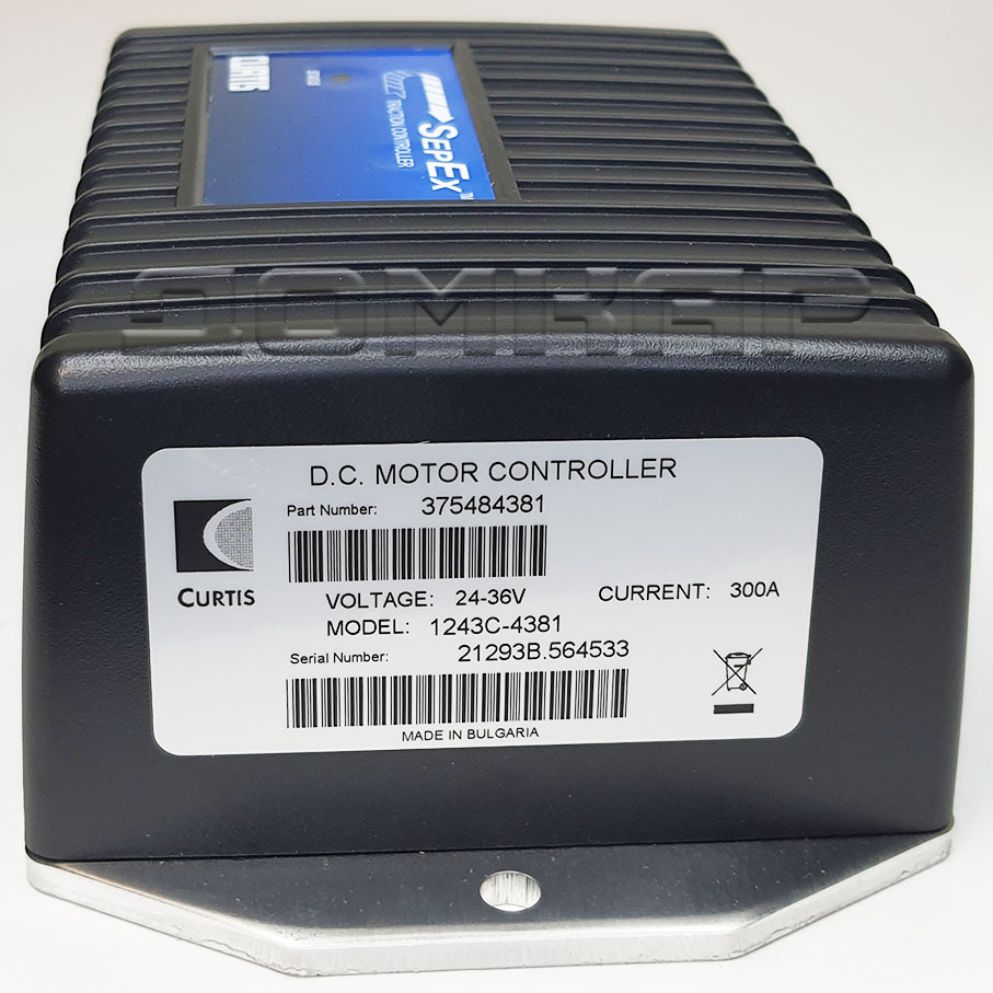 Контроллер Curtis 1243C-4381 (24-36V 300A)