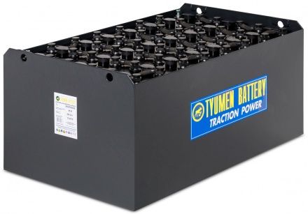 Аккумуляторная батарея тяговая 12х6PzS420 исполнение 228-01 с гибкими перемычками