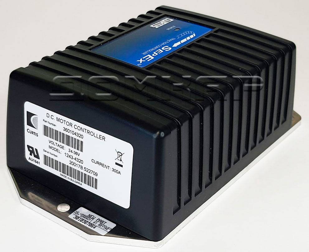Контроллер Curtis 1243-4320 (24-36V 300A)