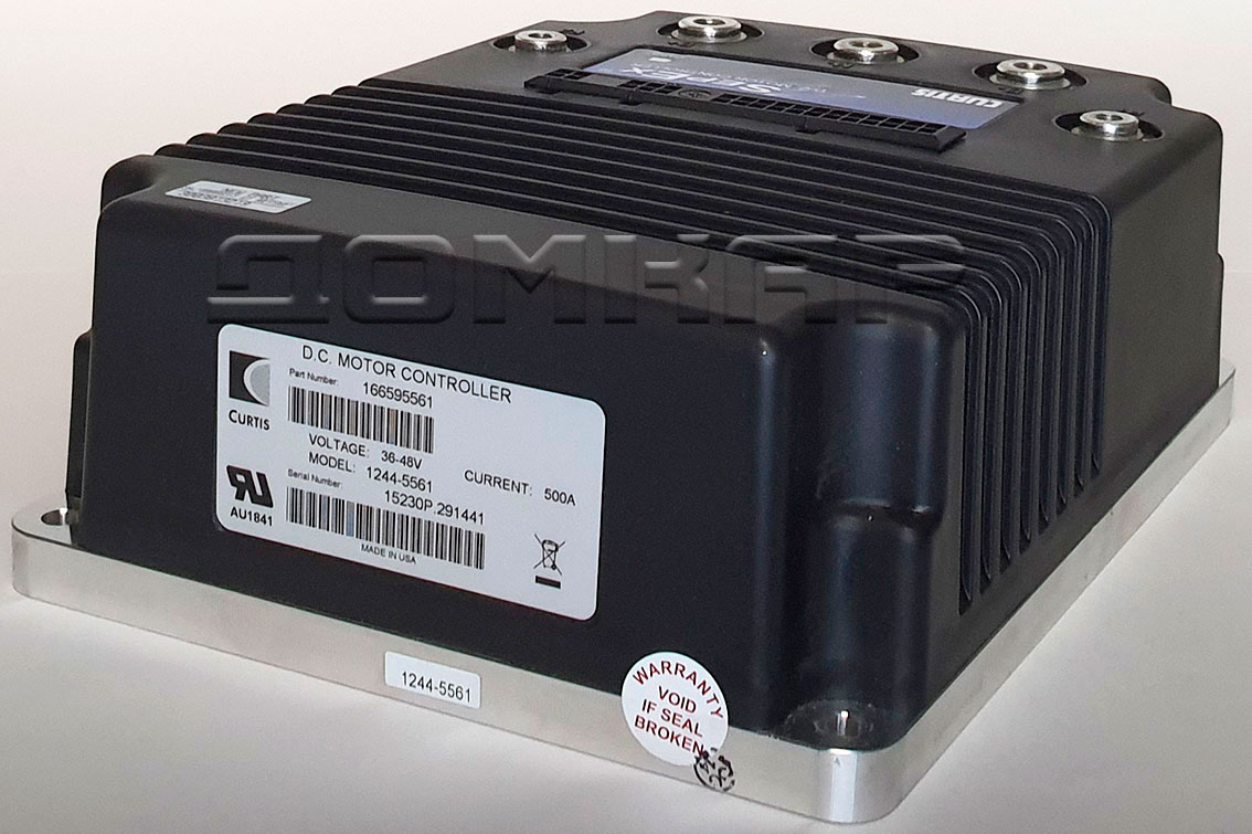 Контроллер Curtis 1244-5561 (36-48V 500A)