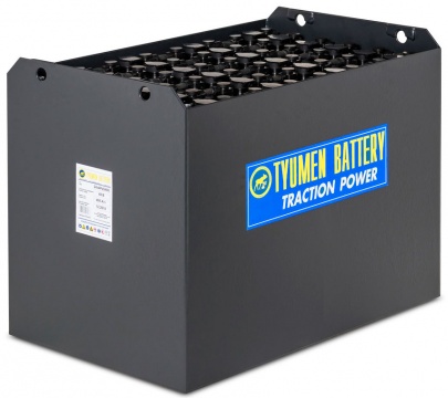 Аккумуляторная батарея тяговая 18х7PzS560 исполнение 395-01 с гибкими перемычками