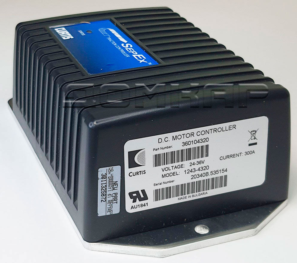 Контроллер Curtis 1243-4320 (24-36V 300A)
