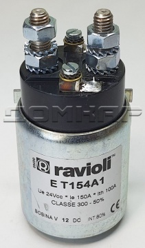 Контактор Ravioli ET154A1 (24V; 100A) INT