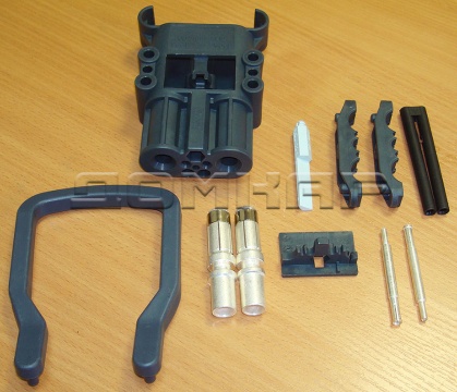 Разъем (вилка с ручкой) REMA 320A 150V (95615-05)