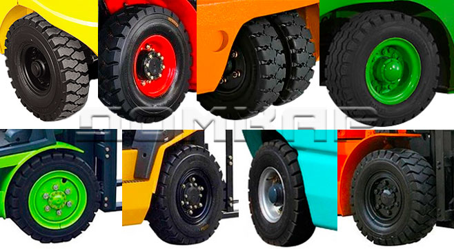 Шины для погрузчика Komatsu FD18-17 в наличии