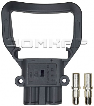 Разъем SMH EC80 (80A 150V) вилка с ручкой (мама) 95312-01