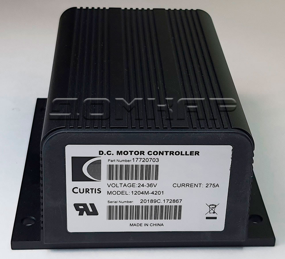 Контроллер Curtis 1204M-4201 (24-36V 275A)