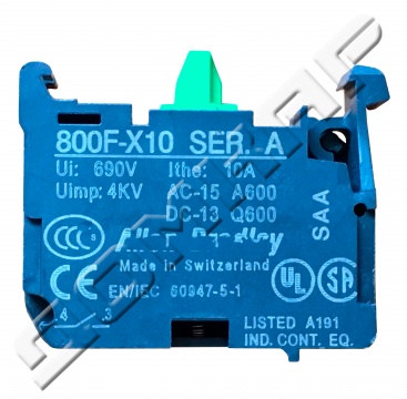 Блок контактов 800F-X10 Allen-Bradley
