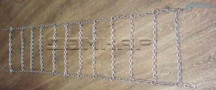 Цепь противоскольжения 8.15-15/28х9-15 (6мм) для погрузчика HANGCHA CPCD30-AG2