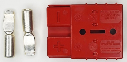 Штепсельный разъем REMA SR50A 78176-01 (красный)