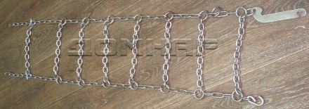 Цепь противоскольжения для погрузчика 18х7-8 "лесенка"