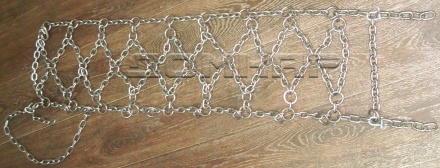 Цепь противоскольжения для погрузчика 18х7-8 "сота"