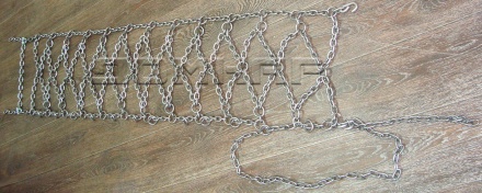 Цепь противоскольжения для погрузчика 7.00-12 "сота"