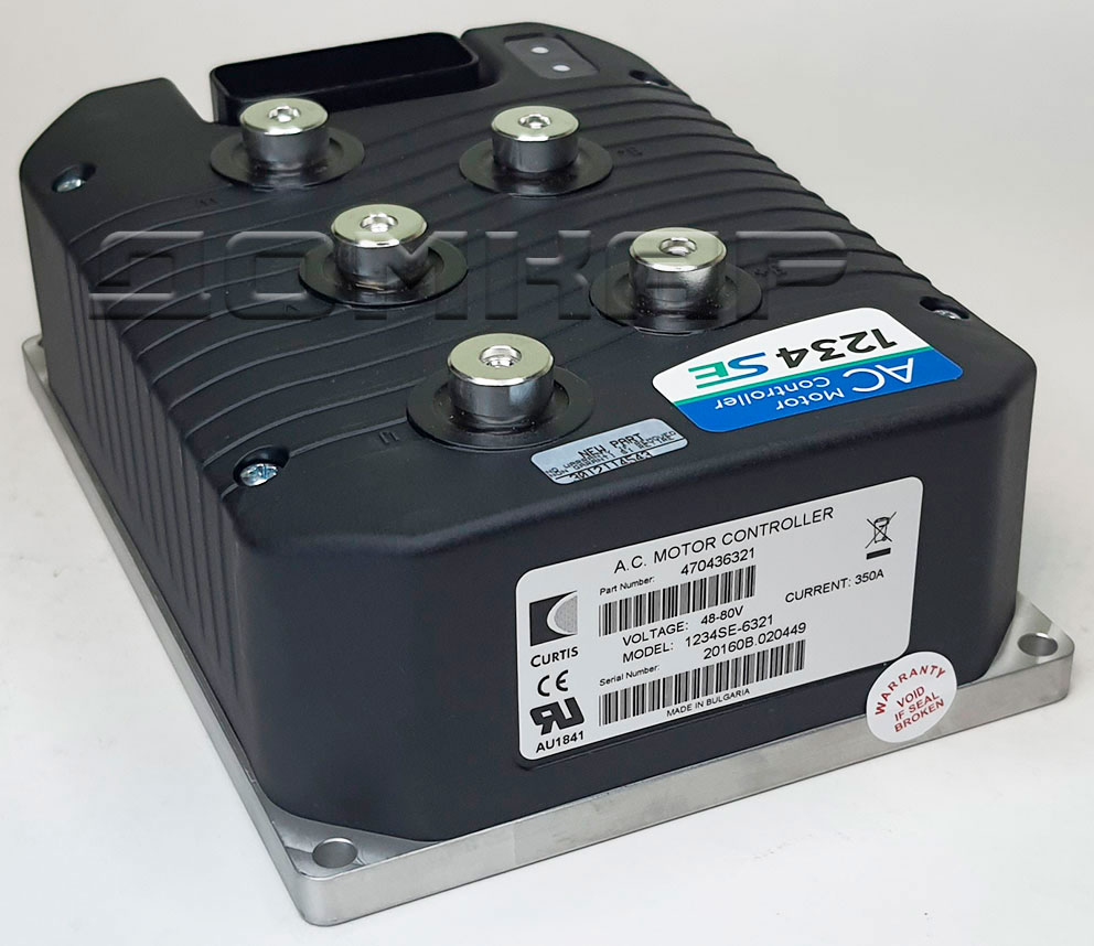 Контроллер Curtis 1234SE-6321 (48-80V 350A)